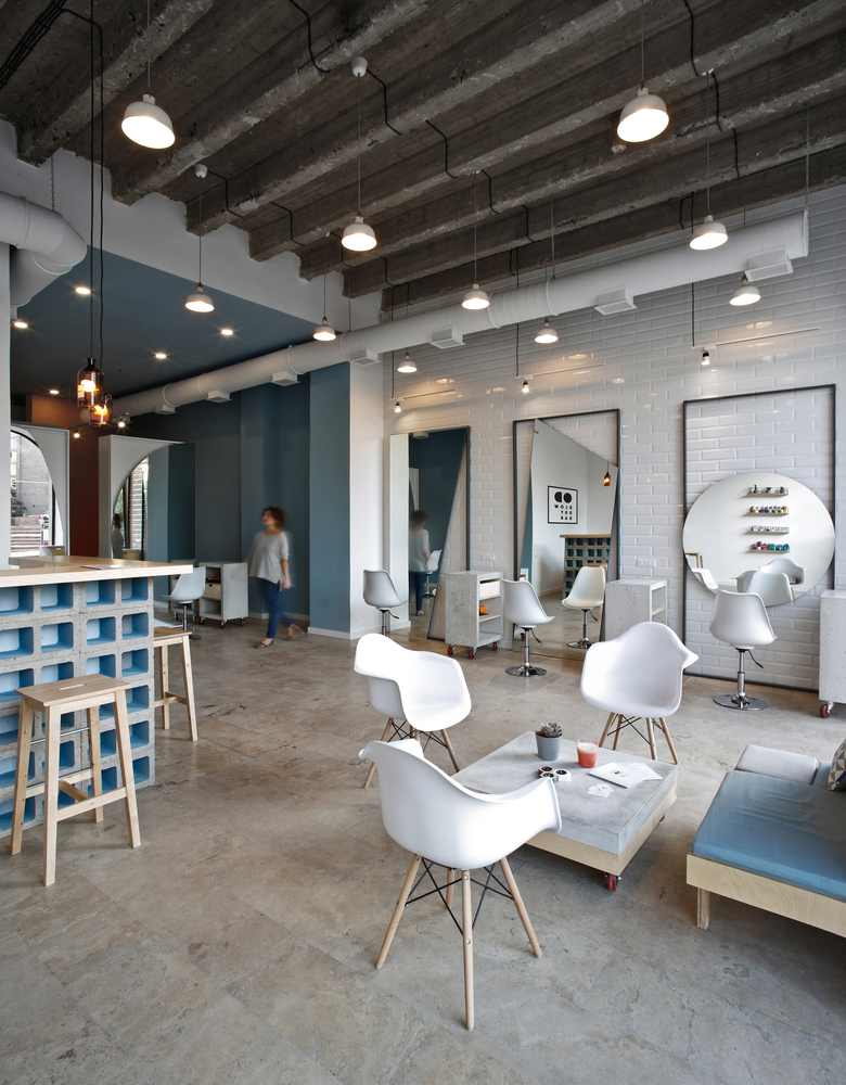 OD Blow Dry Bar beauty salon interior